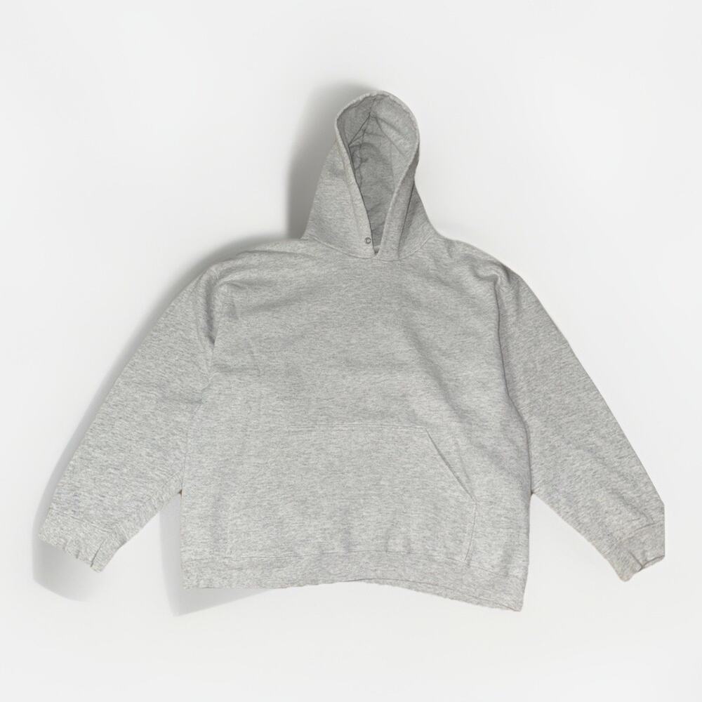 Vintage Pro Spirit Hoodie Grey XL Made In USA 22x24 Retro Streetwear Athletic